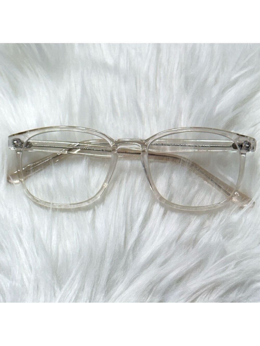Clear Plastic Eyeglasses Frames Eyewear Unisex